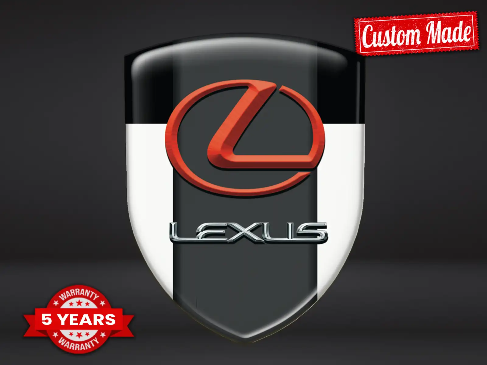 Lexus Decalcomanie Vinile Auto Resistenti Limitate Qualità